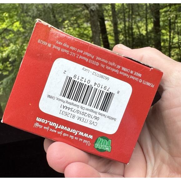 New CVS PEANUTS Mini Figure CLIP-ON LUCY Christmas Ornament IN BOX -OS - Picture 5 of 5